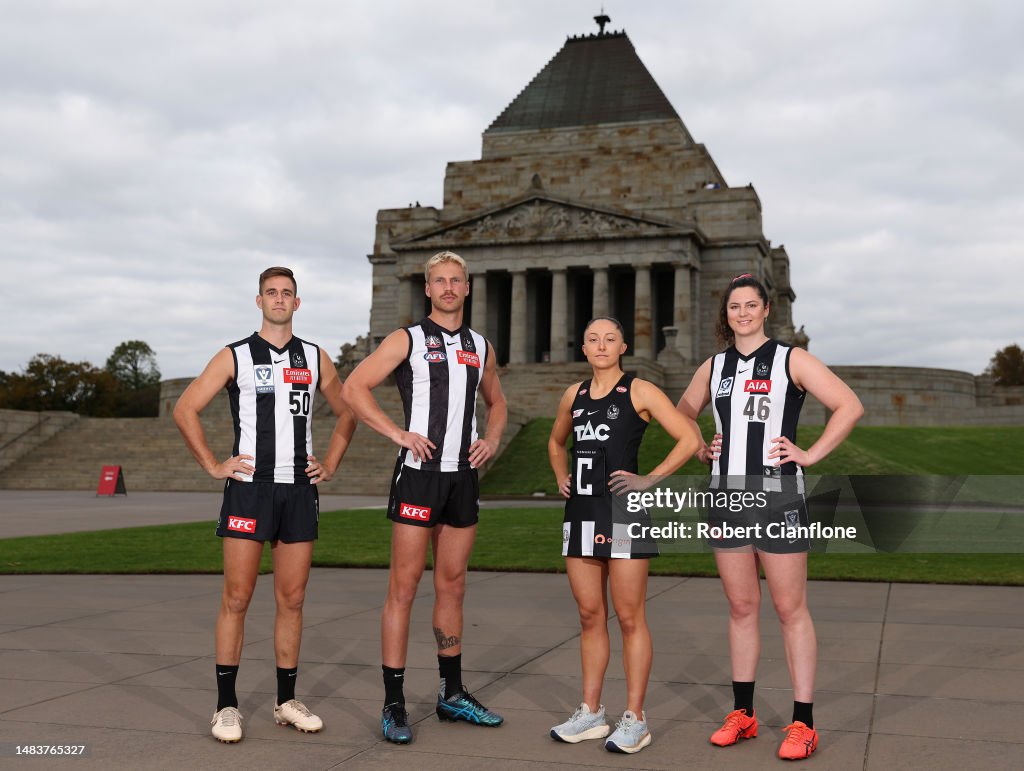 Collingwood Magpies ANZAC Day AFL & Super Netball Media Opportunity