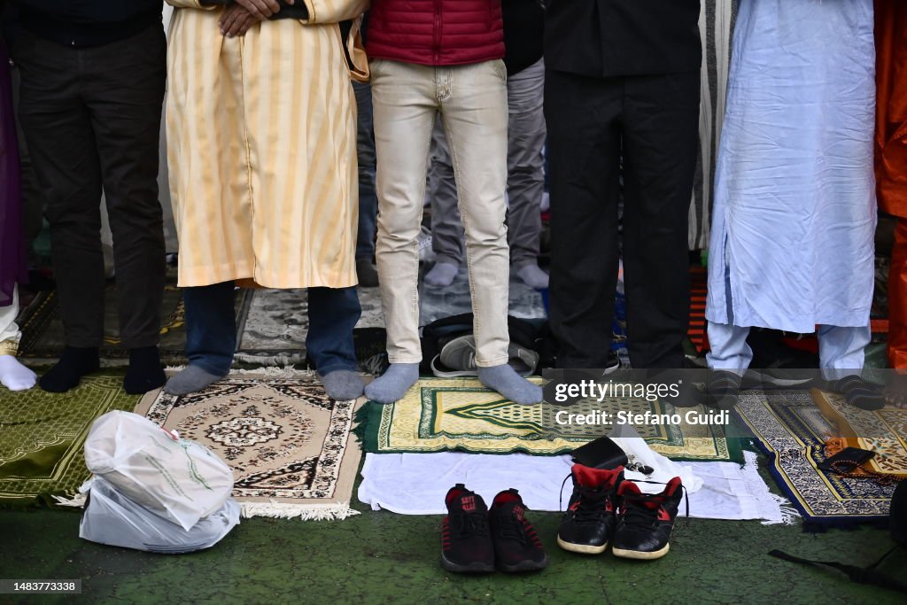 Muslims Celebrate Eid al-Fitr And The End Of Ramadan