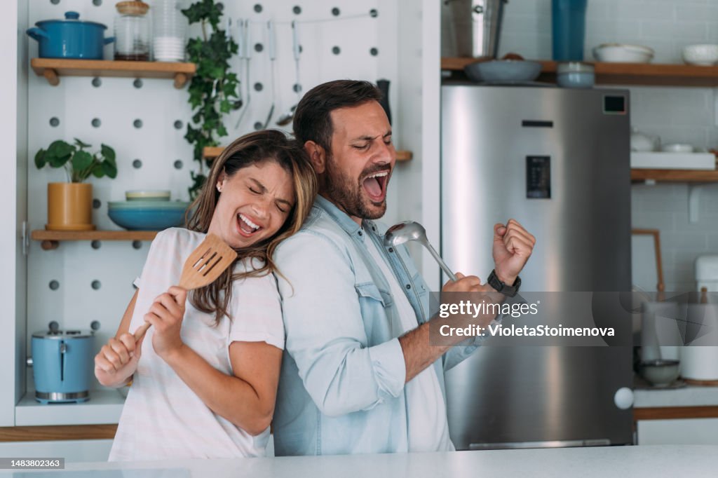 Fun in the kitchen.