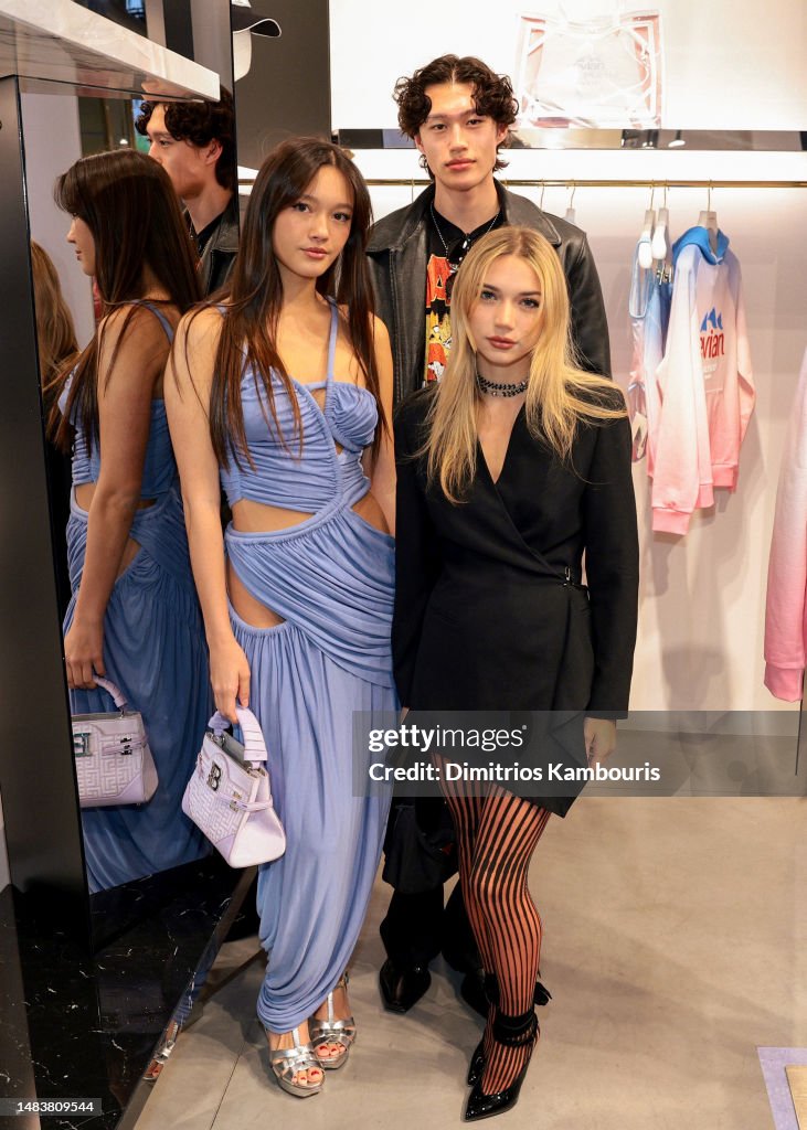 Balmain x evian Collection NYC Launch Party