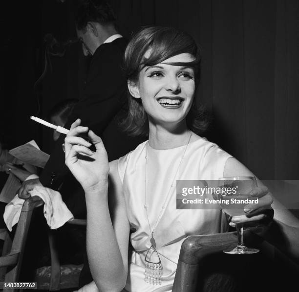Vogue fashion model Grace Coddington, January 12th 1960.