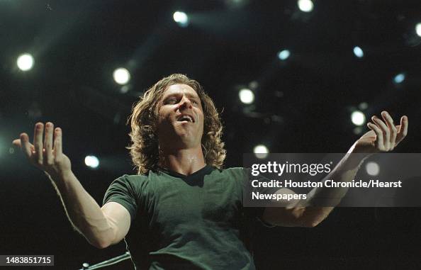 Ed Roland Images Collective Soul lead singer Ed Roland plays to the crowd during... News ...