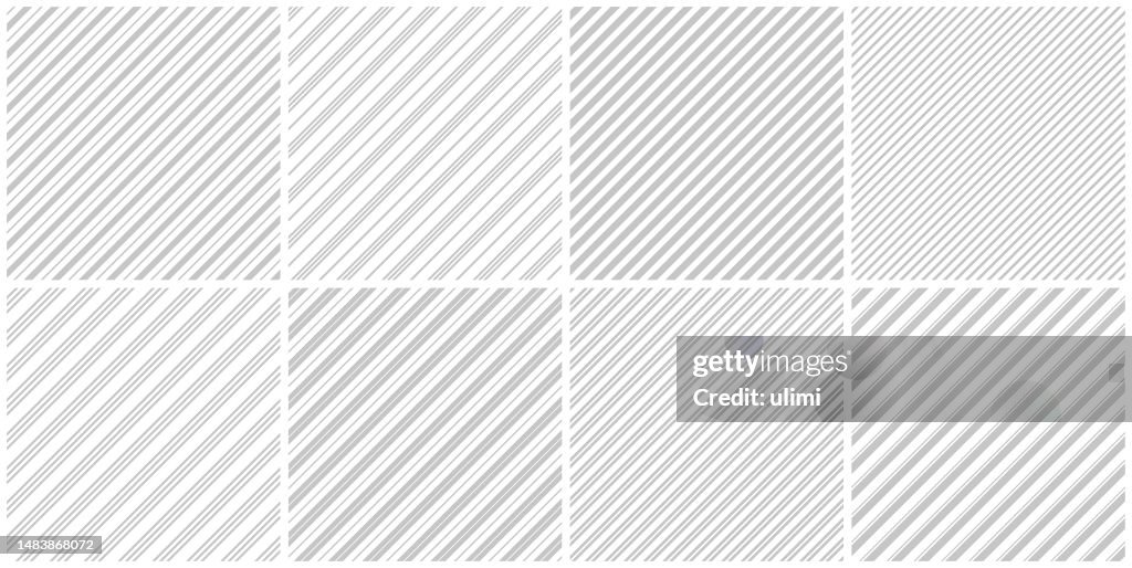 Seamless patterns with diagonal lines