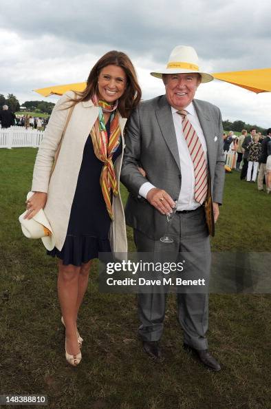 Susan Neil Susan Nilsson and Andrew Neil attend the Veuve Clicquot Gold Cup ...