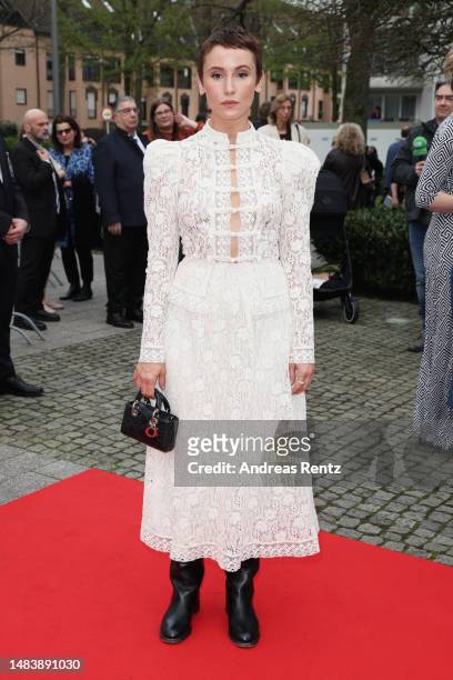Peri Baumeister attends the annual Grimme Award at Theater Marl on April 21, 2023 in Marl, Germany.