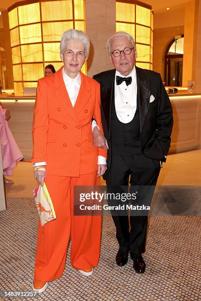 Marie-Agnes Strack-Zimmermann and Horst Strack-Zimmermann attend the ...