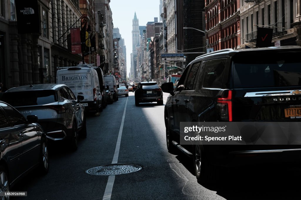New York Lawmakers Hold Rally Calling For Congestion Pricing In Manhattan