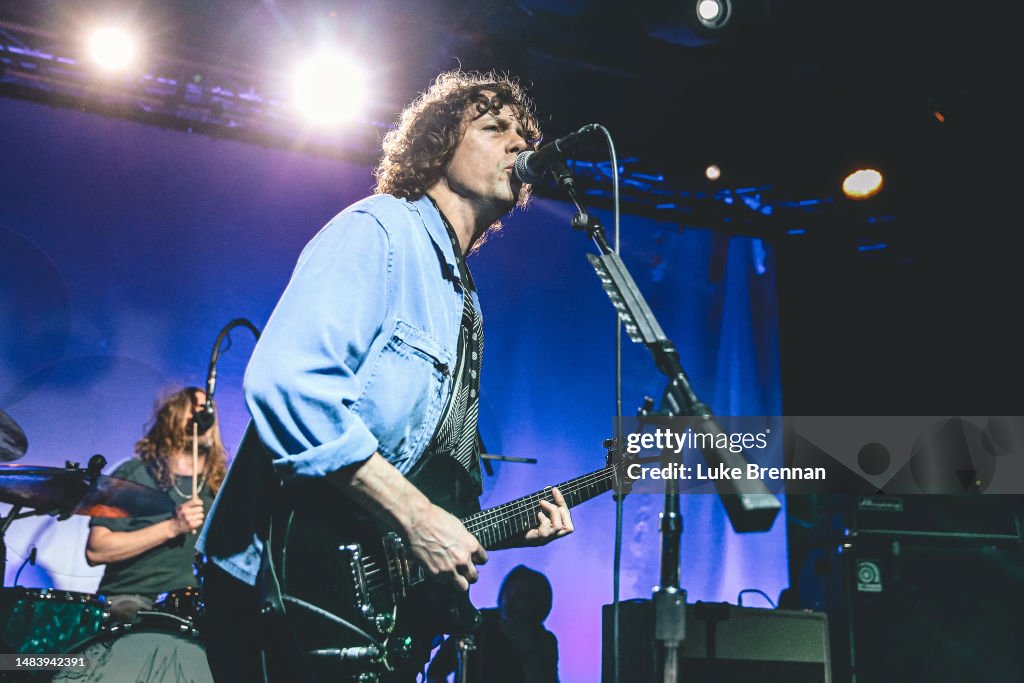 Johnny Razorlight Q Johnny Borrell of Razorlight performs at Rock City Nottingham on ...