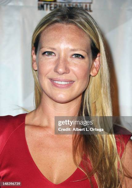 Actress Anna Torv attends "Fringe" Panel during Comic-Con International 2012 at San Diego Convention Center on July 15, 2012 in San Diego, California.