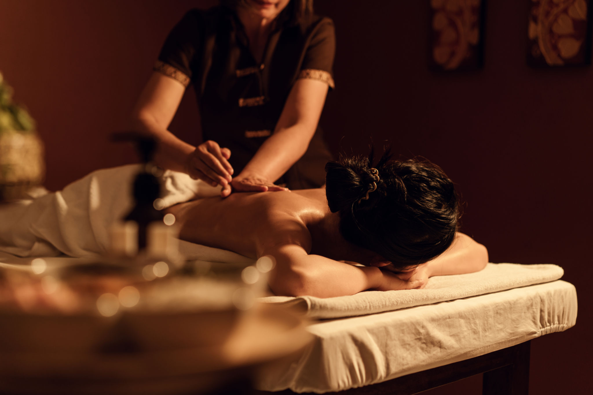 home massage relaxation