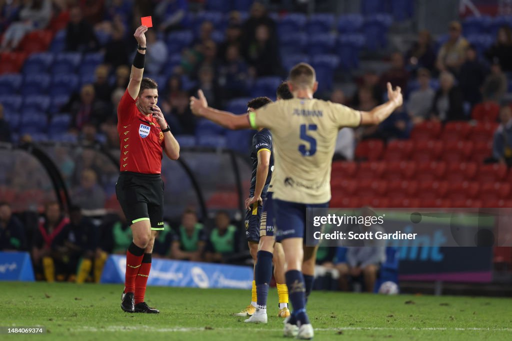 A-League Men's Rd 25 - Newcastle Jets v Central Coast Mariners