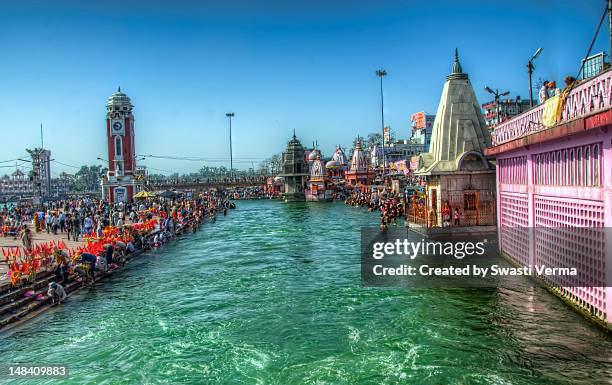 ganges - haridwar stock pictures, royalty-free photos & images