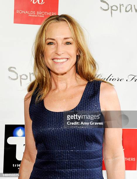 Amanda Wyss attends the "Sprawl" Los Angeles special screening at SupperClub Los Angeles on July 11, 2012 in Los Angeles, California.