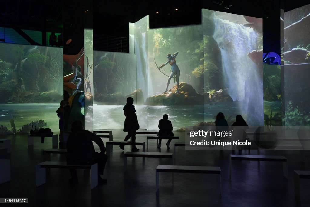 Reception And Press Preview Celebrating The Opening Of "The Art Of Avatar: The Way Of Water" Immersive Experience