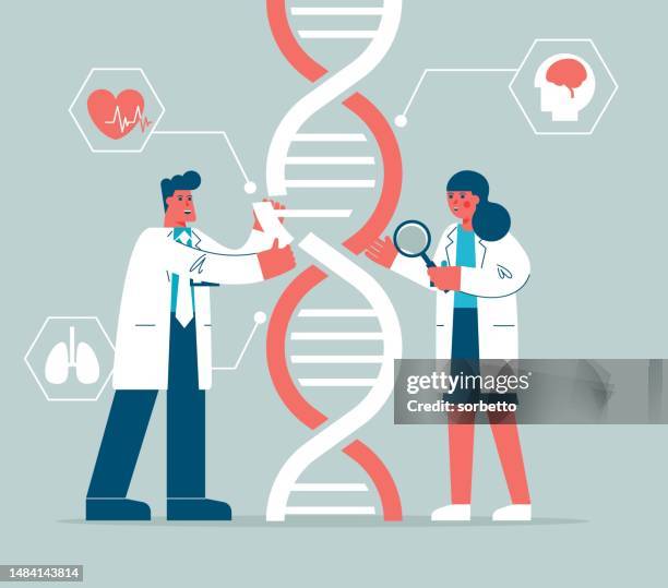 ilustrações de stock, clip art, desenhos animados e ícones de genetic engineering - conjugation biological process