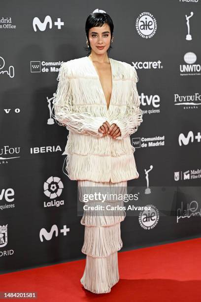 Esmeralda Pimentel attends the Platino Awards for Ibero-American Cinema 2023 at Palacio Municipal de Congresos-IFEMA Madrid on April 22, 2023 in...