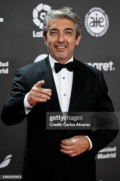 Ricardo Darin attends the Platino Awards for Ibero-American Cinema 2023 at Palacio Municipal de Congresos-IFEMA Madrid on April 22, 2023 in Madrid,...