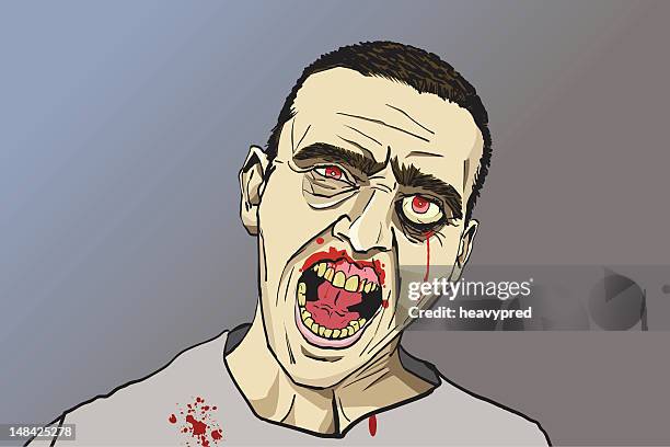 zombie - sublingual stock illustrations