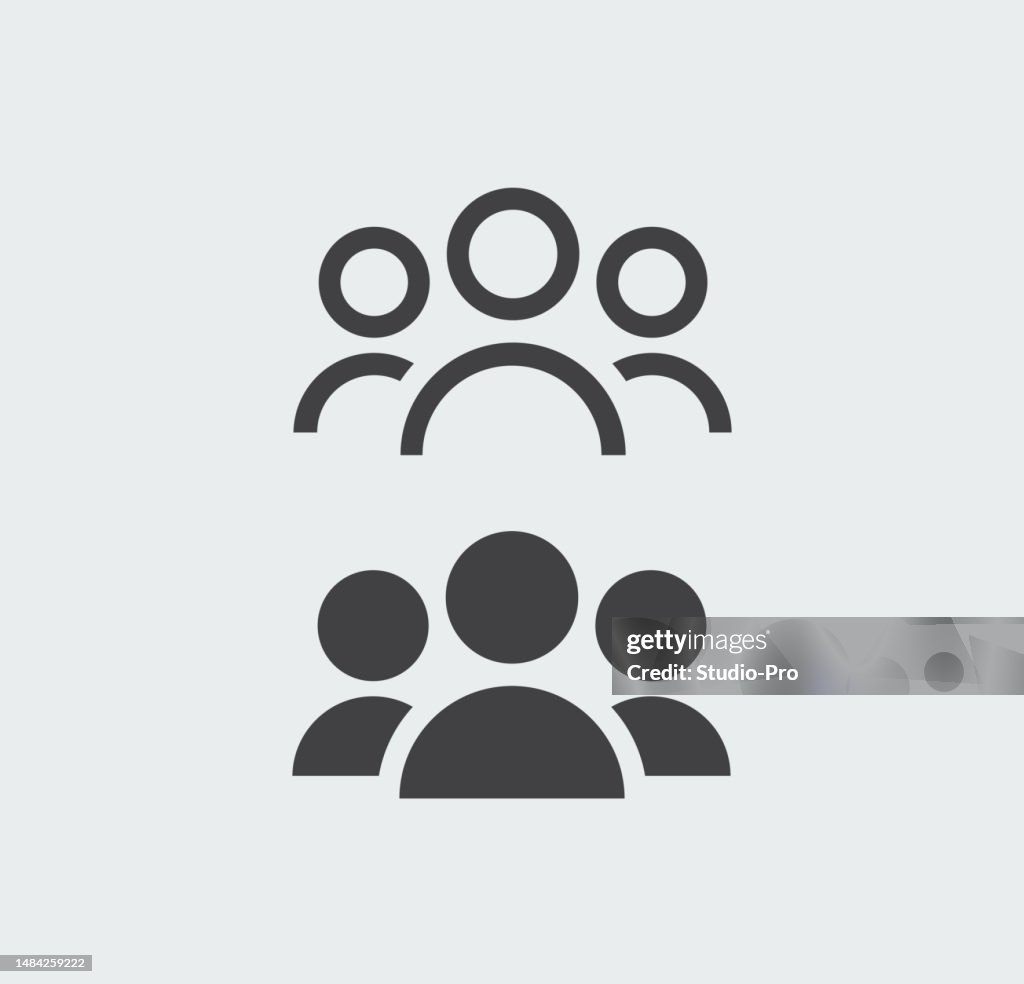 Gruppe von Personen-Symbol
