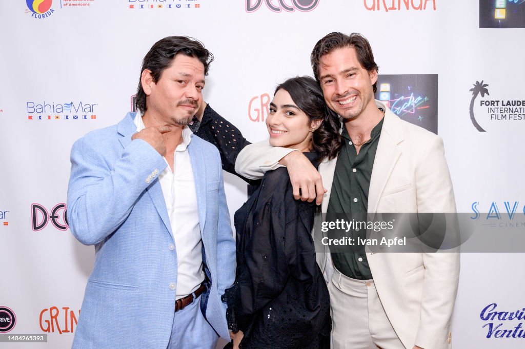 Jorge A Jimenez, Valentina Buzzurro and Nico Bracewell attend the