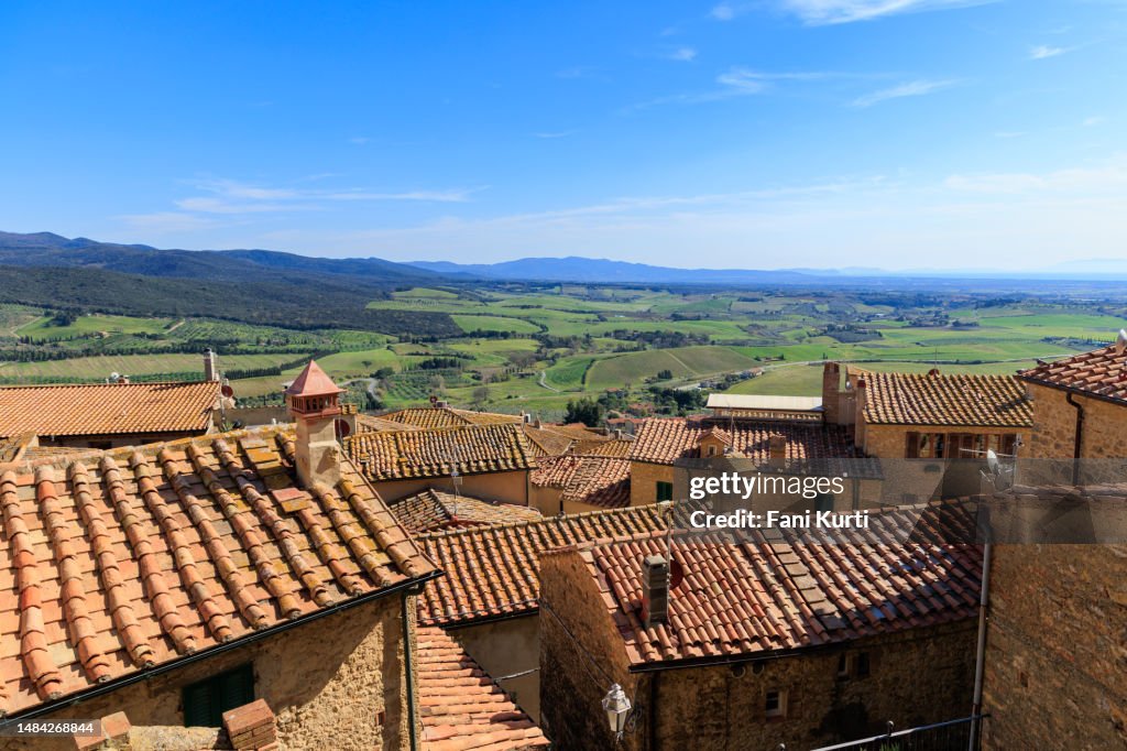 Casale Marittimo città toscana vista panoramica