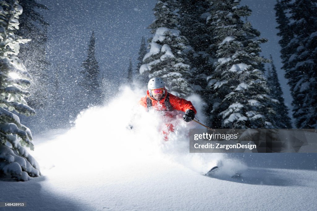 De ski Powder
