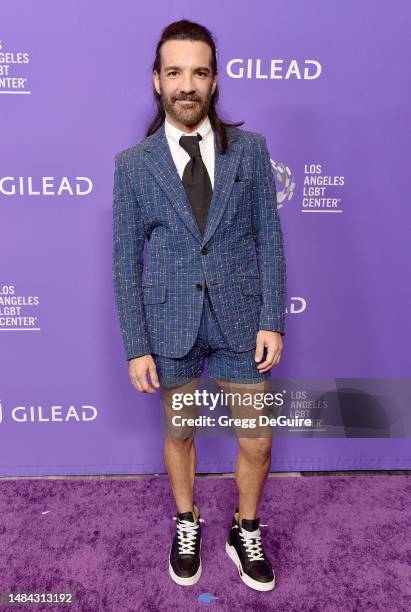 George Kotsiopoulos attends The Los Angeles LGBT Center Gala at Fairmont Century Plaza on April 22, 2023 in Los Angeles, California.