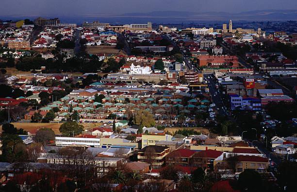 an aerial view of the suburb of kensington from yeoville