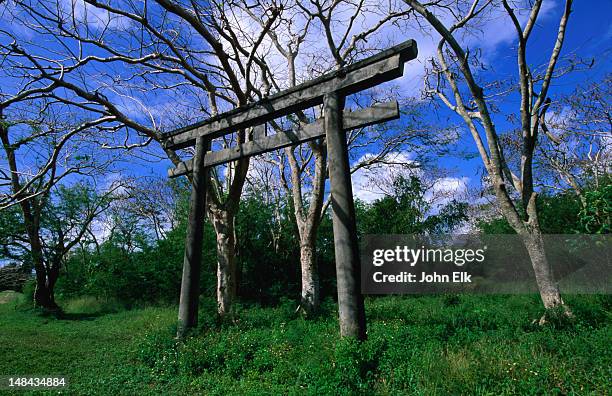 Japanese Gate Structures 25 Japanese Structure (Tinian) Stock Photos, High-Res Pictures, and ...