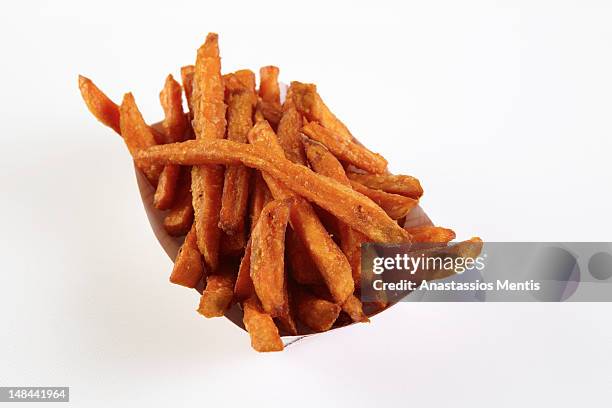 sweet potatoes - sweet potato fries stock pictures, royalty-free photos & images