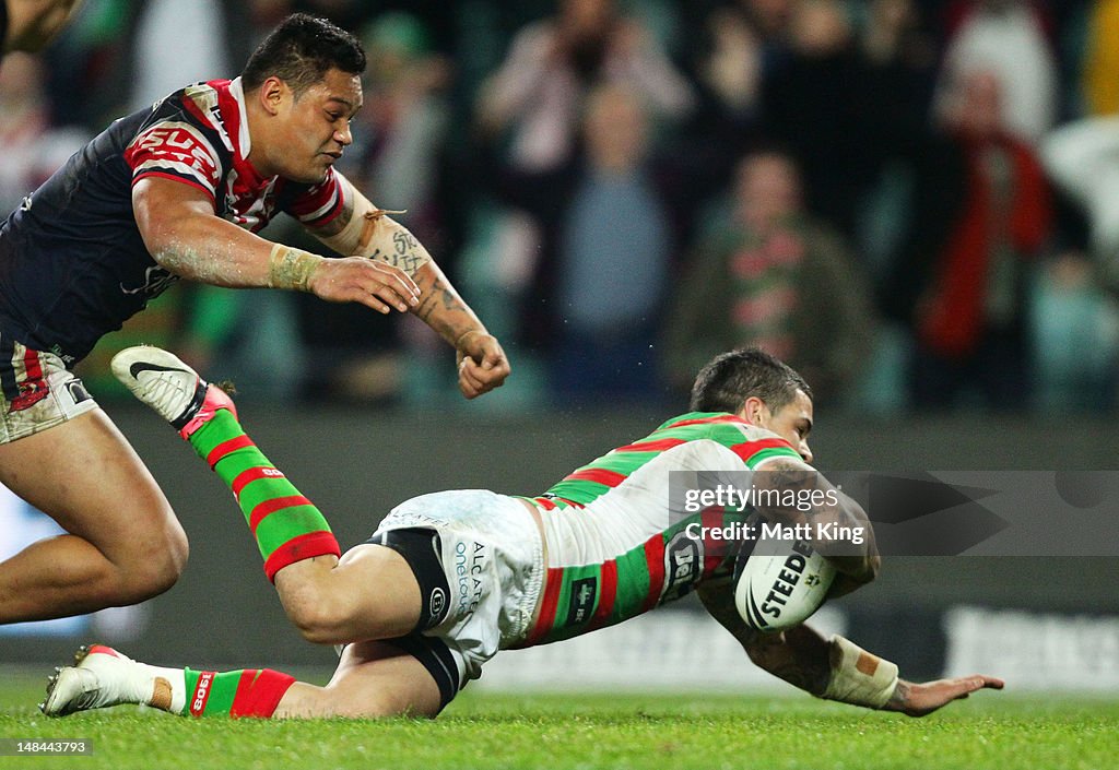 NRL Rd 19 - Roosters v Rabbitohs
