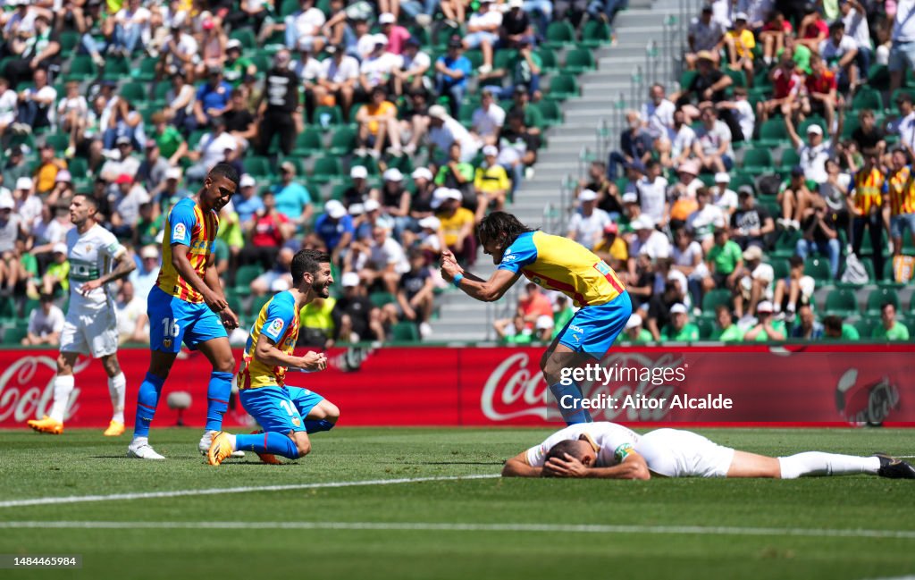 Elche CF v Valencia CF - LaLiga Santander