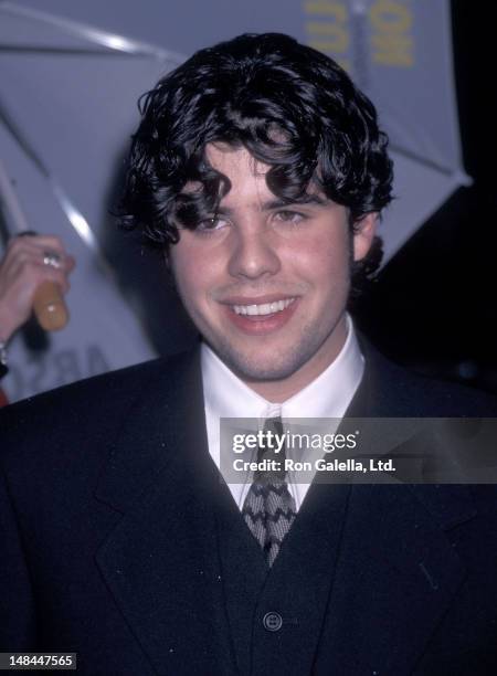 Actor Sage Stallone attends the "Daylight" Hollywood Premiere on December 5, 1996 at the Mann's Chinese Theatre in Hollywood, California.