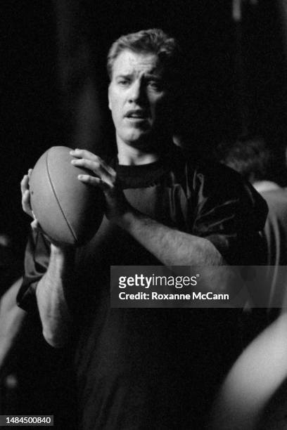 John Elway, Stanford All-American football quarterback and Super Bowl MVP while playing in the National Football League for the Denver Broncos from...