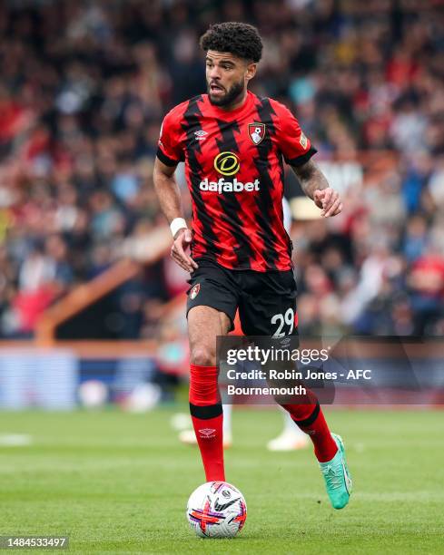 Philip Billing of Bournemouth during the Premier League match between AFC Bournemouth and West Ham United at Vitality Stadium on April 23, 2023 in...