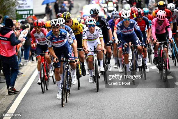 Julian Alaphilippe of France and Team Soudal - Quick Step during the 109th Liege - Bastogne - Liege 2023, Men's Elite a 258.1km one day race from...