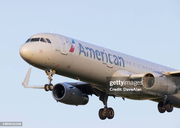 american airlines airbus a321 - american airlines bildbanksfoton och bilder