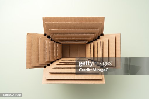 Multiple Boxes Inside Box, Opened Empty Nesting Boxes Multiple Boxes Inside Box, Opened Empty Nesting Boxes