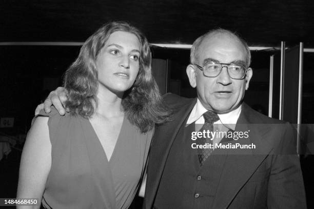 Ed Asner and daughter Liza Asner Circa 1980's. Credit: