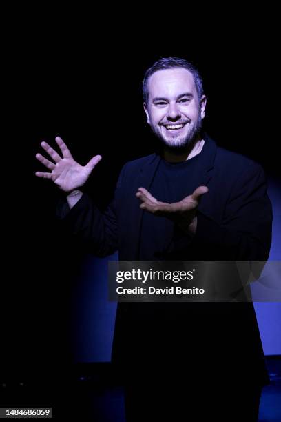 Jorge Blass poses for a portrait session during Magic Festival at Parque De Atracciones on April 23, 2023 in Madrid, Spain.