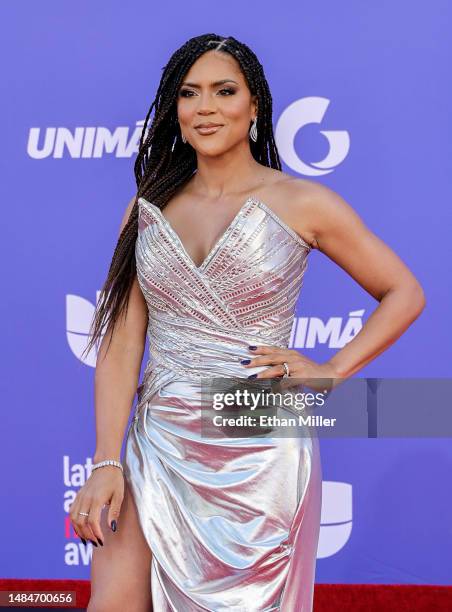 Francisca Lachapel attends the 2023 Latin American Music Awards at MGM Grand Garden Arena on April 20, 2023 in Las Vegas, Nevada.