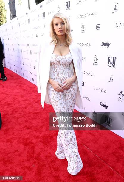 Madison Thompson with FIJI Water at the 7th Annual Fashion Los Angeles Awards at The Beverly Hills Hotel on April 23, 2023 in Beverly Hills,...