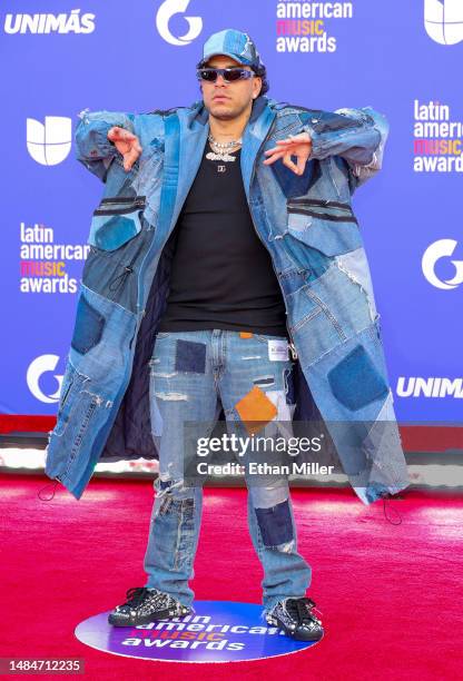 Ryan Castro attends the 2023 Latin American Music Awards at MGM Grand Garden Arena on April 20, 2023 in Las Vegas, Nevada.