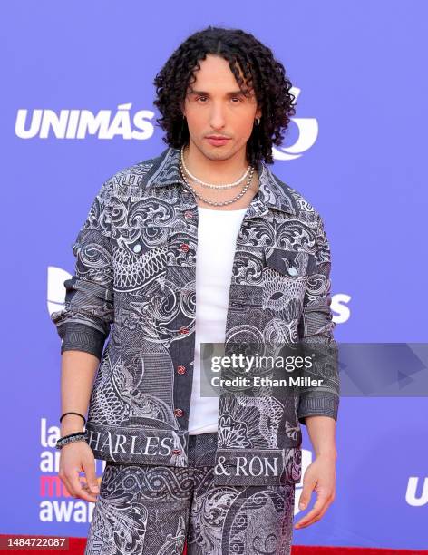 Jorge Anzaldo attends the 2023 Latin American Music Awards at MGM Grand Garden Arena on April 20, 2023 in Las Vegas, Nevada.