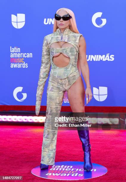 Chesca attends the 2023 Latin American Music Awards at MGM Grand Garden Arena on April 20, 2023 in Las Vegas, Nevada.