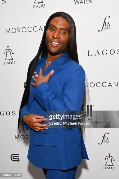 Law Roach attends DAOU Vineyards' celebration of The Daily Front Row's 7th Annual Fashion Los Angeles Awards at The Beverly Hills Hotel on April 23,...
