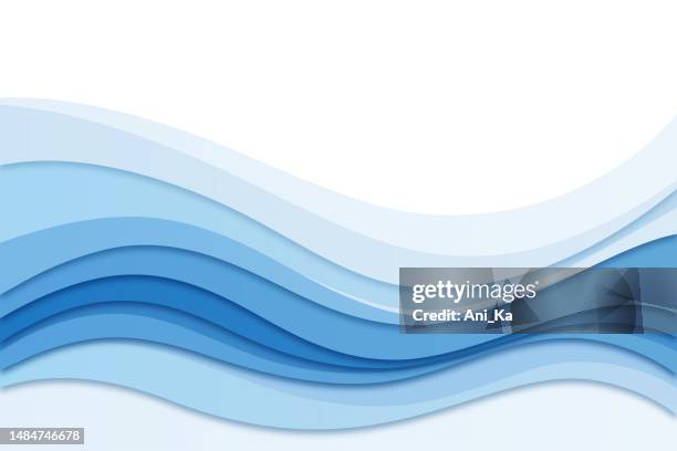 abstract background with waves - wave stock illustrations stock illustrations