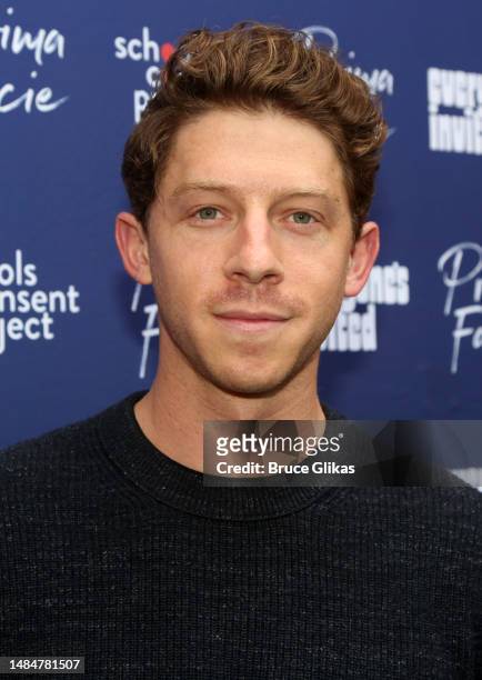 Will Hochman poses at the opening night of the new play "Prima Facie" on Broadway at The Golden Theatre on April 23, 2023 in New York City.