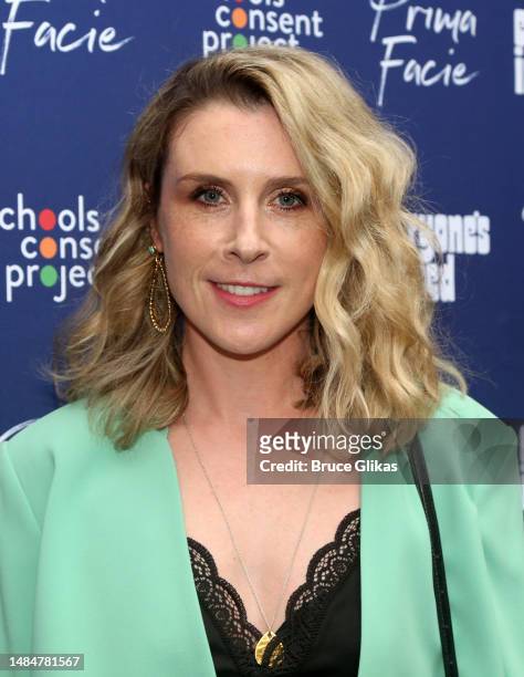 Dani Arlington poses at the opening night of the new play "Prima Facie" on Broadway at The Golden Theatre on April 23, 2023 in New York City.