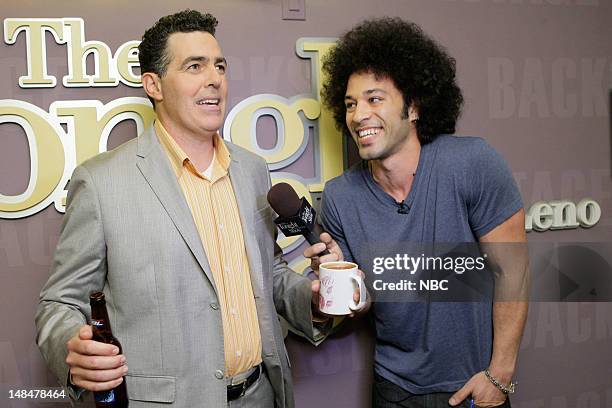 Episode 4288 -- Pictured: Comedian Adam Carolla during an interview with Bryan Branly backstage on July 17, 2012 --